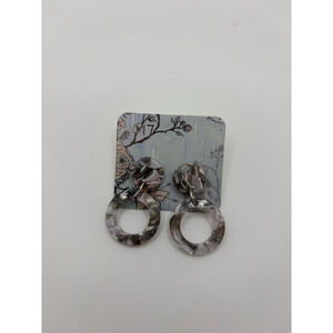 Marbled Drop Earrings
